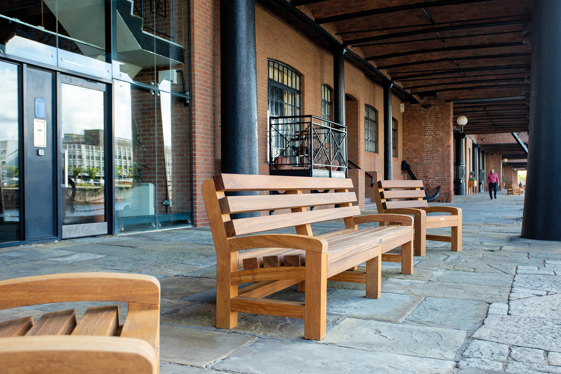 Tooting Seats at Wapping Quay Liverpool